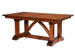 Amish Columbus Trestle Dining Table