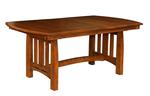 Amish Hot Springs Trestle Dining Table