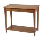 Amish Caliber Shaker Sofa Table with Shelf