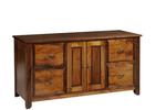 Amish Artisan Reserve 60" Credenza with Optional Hutch Top