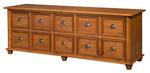 Amish 10 Drawer Savile Credenza