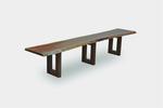 Kalispel Bench with Live Edge