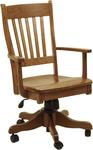 Amish Frontier Gas Lift Desk Chair