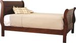 Waterfall Sleigh Bed