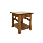 Vaughn End Table in Hickory Wood with OCS 110 Medium Finish