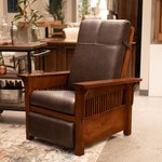 Wall Hugger Recliner Chair from DutchCrafters Amish Furniture