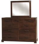 Mary Ann Nine Drawer Dresser with Optional Mirror