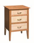 Waterford Three Drawer Nightstand