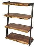 Amish Elkins Live Edge Bookcase