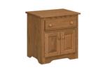 Amish Shaker Cabinet Nightstand