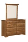 Eden Dresser with Optional Triview Mirror