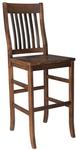 Lincoln Mission Straight Bar Stool by Keystone