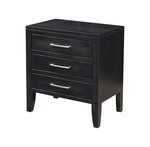 Amish Barrington Nightstand with Three Drawers