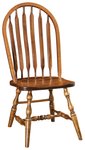 Amish Bent Paddle Windsor Kitchen Chair