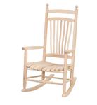 Amish Ash Wood Porch Rocking Chair