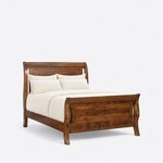 Amish Arizona Handcrafted Solid Wood Sleigh Bed