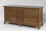New Bedford Shaker 72" Dresser with Optional Mirror