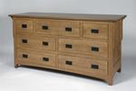 Millcreek Mission 60" Dresser with Optional Mirror