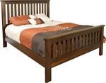 American Made Bathurst Slat Bed with Standard Footboard