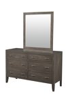 Amish Barrington Double Dresser with Optional Mirror