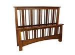 Amish American Made Murray Mission Triple Slat Bed