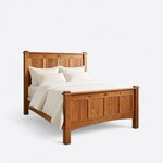 Amish Devonport Mission Panel Bed with Standard Footboard