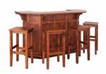 Mission Square Bar Stool