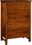 Cabin Creek Hi-Boy Chest with Five Drawers