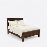 Amish Homestead Creek Panel Bed Frame
