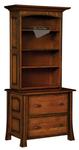 Olde Century Lateral File Cabinet with Optional Bookcase Top