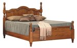 Amish Tidewell Four Poster Hardwood Bed