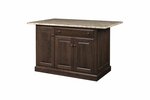 Bay Traditions 48" Solid Wood Kitchen Island with Drawer Options