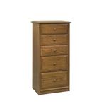 Traditional Five Drawer Lingerie Chest