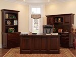 Amish Tuscan Custom Executive Office Furniture Set