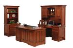 Amish Tuscan Classic Custom Executive Office Furniture Set