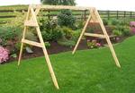 Amish Outdoor Cedar Swing Frame