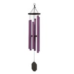 Amethyst Canterbury Bells Wind Chime