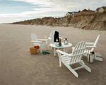 POLYWOOD® Classic Folding Adirondack 5-Piece Conversation Set