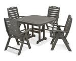 POLYWOOD® Nautical 5-Piece Dining Set