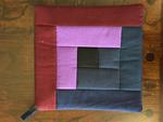 Log Cabin Design Hot Pad