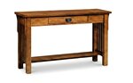 Amish Mission Brock Solid Wood Sofa Table