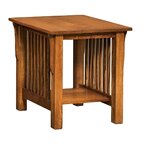 Amish Made Oroville Mission End Table - Choose Size