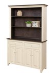 Country Pine China Hutch
