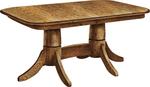 Classic Shaker Double Pedestal Table