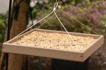 Amish Poly Hanging Tray Bird Feeder