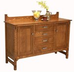 Amish Mission Midway 60" Dining Sideboard