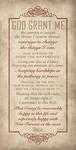 American Made God Grant Me Inspirational Plaque