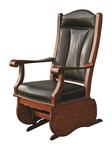 Foxcroft Amish Glider Rocker Hardwood