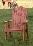 Amish Outdoor Furniture Cedar Adirondack Chair