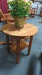 Red Cedar Round Side Table